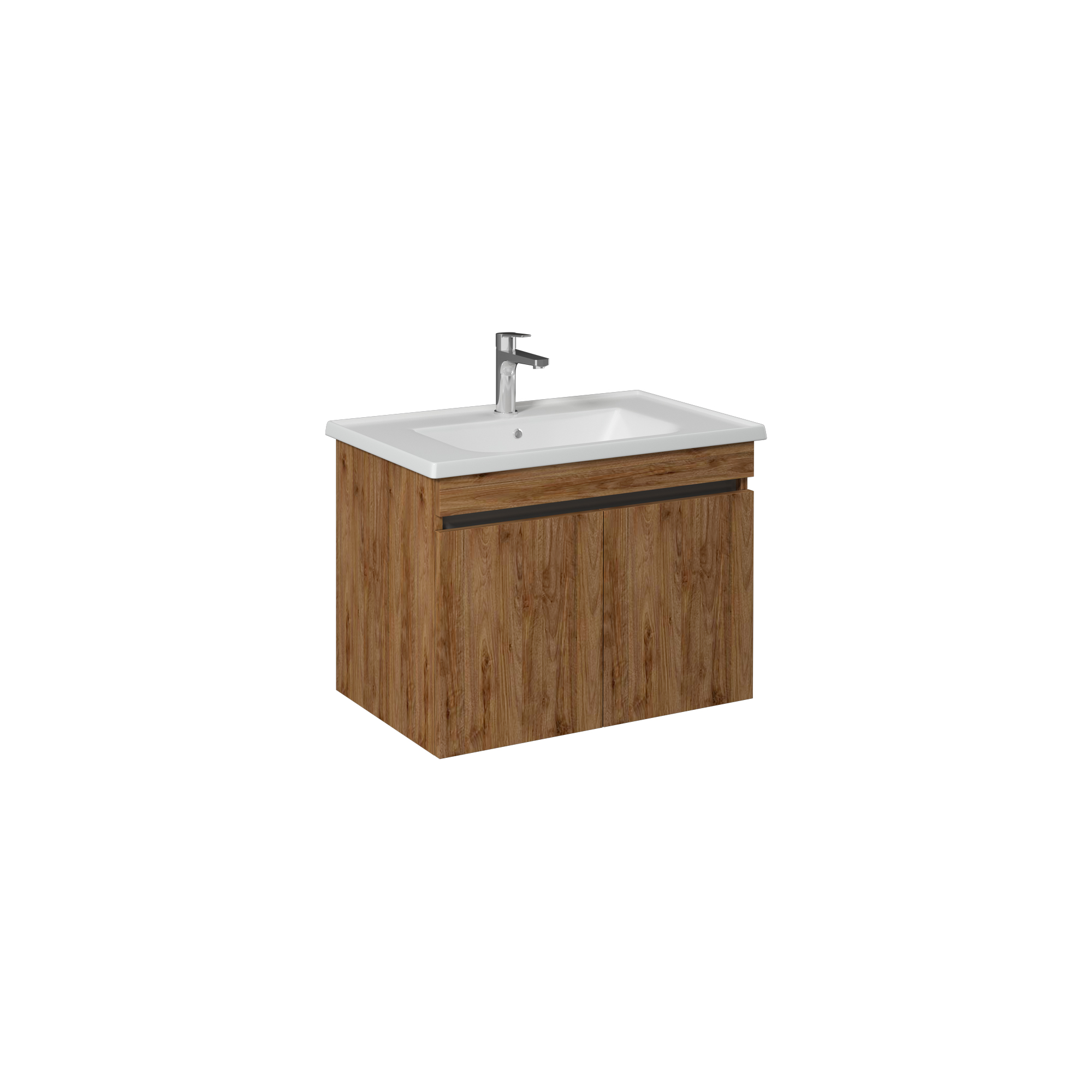 Trio Washbasin Cabinet, Retro Bronze 65 cm